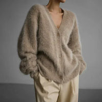 Adeline | Women's V-Neck Oversized Cardigan