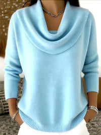 Adeline | Women's Relaxed Cowl Neck Sweater