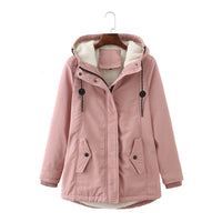 Cleo | Women's Hooded Sherpa Lined Winter Parka Jacket