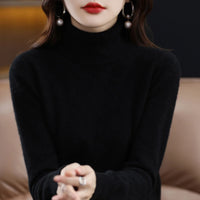 Emmie | Women's Turtleneck Ribbed Sweater