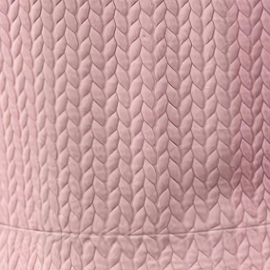 Fiorella sweatshirt fabric texture close-up