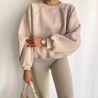 Frances | Women's Oversized Balloon Sleeve Sweatshirt