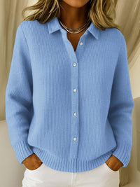 Margot | Women's Collared Oversized Cardigan
