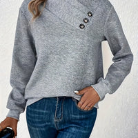 Marguerite | Women's Asymmetrical Textured Sweater