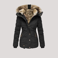 Meredith | Women's Faux Fur Hooded Winter Jacket