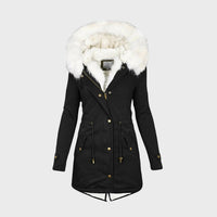Nadine | Women's Faux Fur Hood Parka Winter Jacket