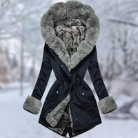 Rosalind | Women's Faux Fur Hooded Long Winter Jacket