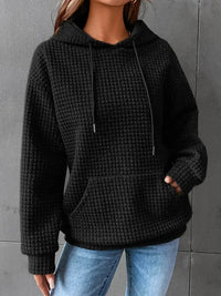 Sienna | Women's Relaxed Waffle Knit Hoodie