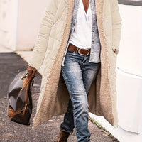 Simone | Women's Reversible Hooded Long Winter Jacket