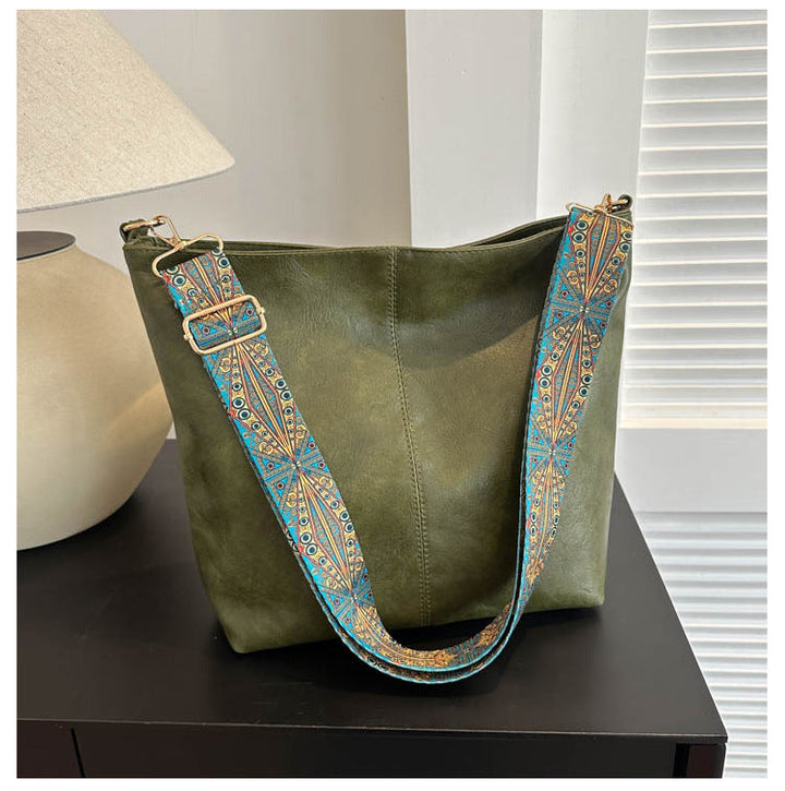 Odalys tote bag with dimensions showing height and width