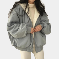 Women's Hooded Oversized Winter Jacket | Noelani