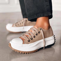 Women's Lace-Up Platform Sneakers | Marisela