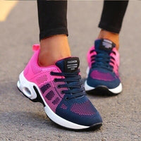 Women's Lightweight Cushioned Lace-Up Sneakers | Marguerite