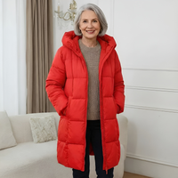 Women's Long Hooded Puffer Winter Coat | Rosamund