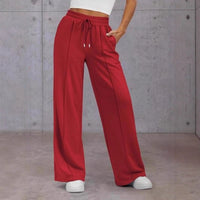 Women's Wide Leg Drawstring Sweatpants | Vienna
