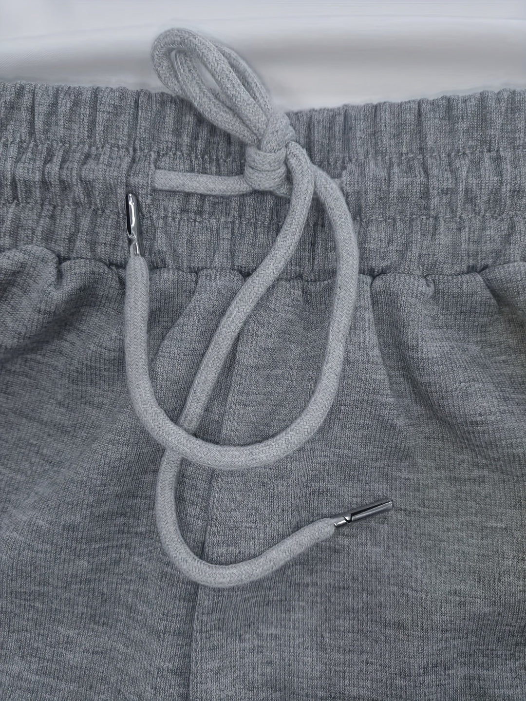 Season wide leg sweatpants, full outfit front view