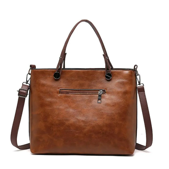 Marguerite tote bag interior showing spacious main compartment