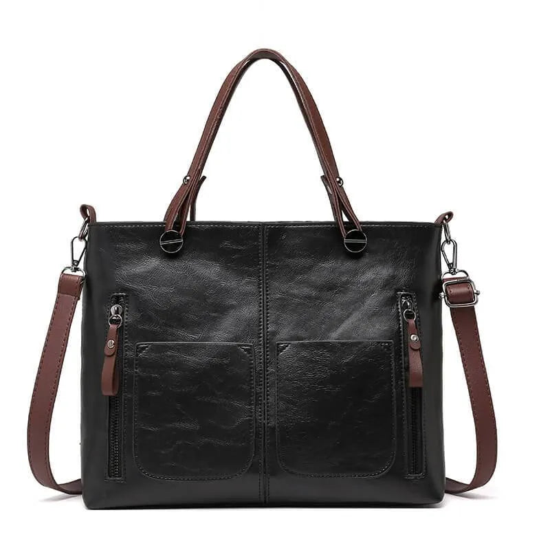 Marguerite tote bag interior showing spacious main compartment