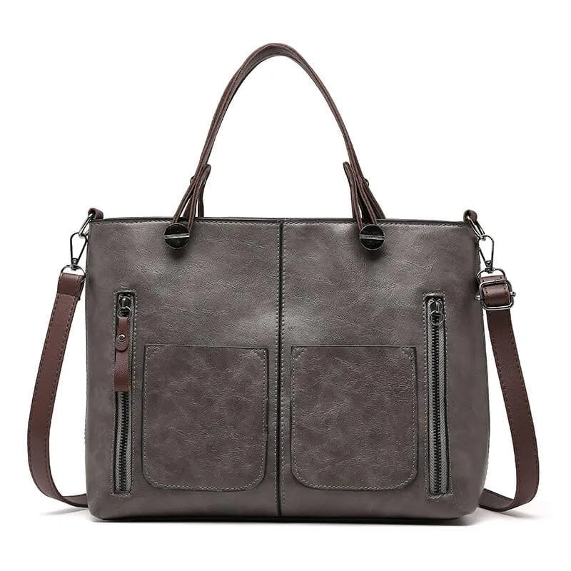 Marguerite tote bag interior showing spacious main compartment