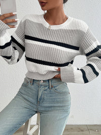 Wren | Women's Striped Crew Neck Sweater